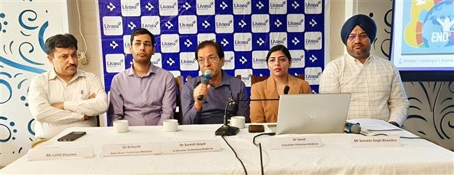 LIVASA HOSPITAL, MOHALI LAUNCHES 60-DAY CAMPAIGN TO INTENSIFY BATTLE AGAINST TUBERCULOSIS