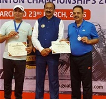 RAJEEV MEHTA CLINCHES BRONZE AT MASTERS NATIONAL BADMINTON CHAMPIONSHIP 2025 AT GOA