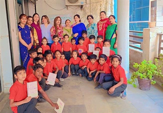 तथास्तु चैरिटेबल पब्लिक स्कूल में सालाना वार्षिक परिणाम घोषित