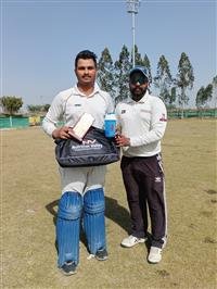 ओम साईं क्रिकेट अकादमी, मोहाली और लक्ष्य क्रिकेट अकादमी, कालका ने पहले न्यूट्रिशन वैली कप क्रिकेट टूर्नामेंट में अपने लीग मैच जीते