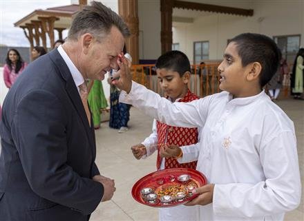 BAPS SWAMINARAYAN SANSTHA HONORED WITH 18 COMMENDATION LETTERS