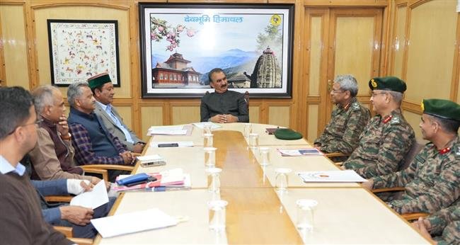 LT GEN ANINDYA SENGUPTA, GOC-IN-C, SURYA COMMAND MEETS  CM . STRATEGIC AND DEVELOPMENTAL ISSUES DISCUSSED