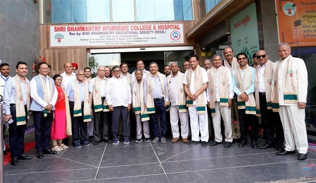 GOVERNOR AND ADMINISTRATOR KATARIA LAYS FOUNDATION STONE OF 250-BED SUPER SPECIALITY AYURVEDA HOSPITAL