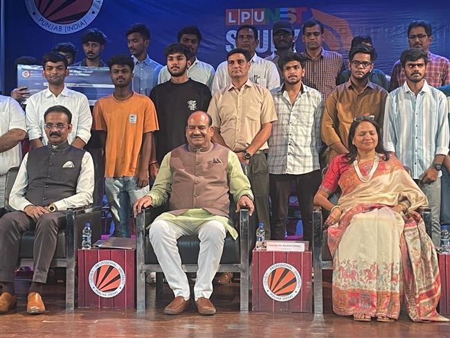 LOK SABHA SPEAKER INSPIRES YOUTH AT LOVELY PROFESSIONAL UNIVERSITY WITH VISION OF “ONE INDIA & ONE WORLD”