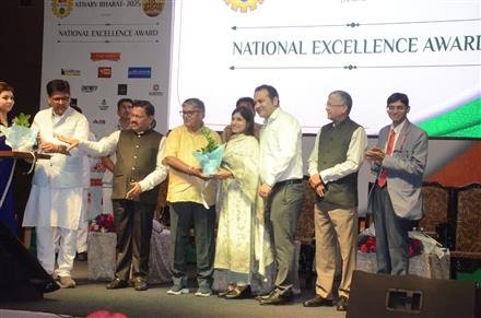 PUNJAB AND HARYANA GOVERNORS HONOUR EXEMPLARY LEADERS AT ATHARV BHARAT-2025