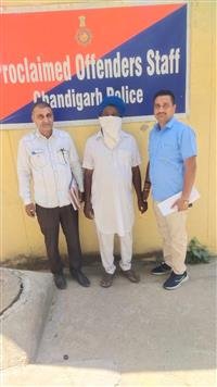 CHANDIGARH PO CELL IN A MAJOR BREAK THROUGH NABS 8 PROCLAIMED OFFENDERS
