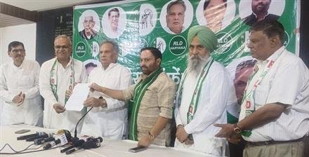 FORMER MLA JAGJEET SINGH SANGWAN APPOINTED AS HARYANA STATE PRESIDENT OF THE RASHTRIYA LOK DAL