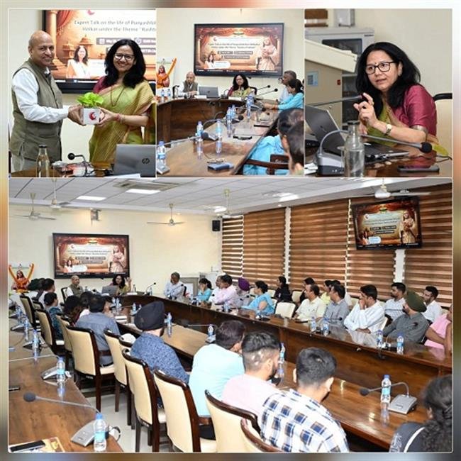 NITTTR CHANDIGARH ORGANIZES EXPERT LECTURES ON THE LIFE AND LEGACY OF PUNYASHLOK RANI AHILYABAI HOLKAR