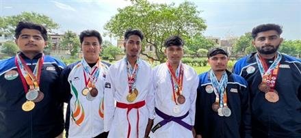 PLAYERS FROM BUDO KAI DO MMA FEDERATION OF INDIA REPRESENT TEAM AT THE 4TH INDO-NEPAL KARATE CHAMPIONSHIP