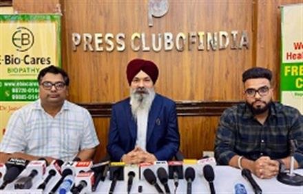 DR. JASWINDER SINGH URGES CENTRE TO REPLICATE THE RAJASTHAN MODEL TO ENSURE AFFORDABLE, ACCESSIBLE HEALTHCARE,  CALL FOR LEGAL RECOGNITION OF ELECTROPATHY