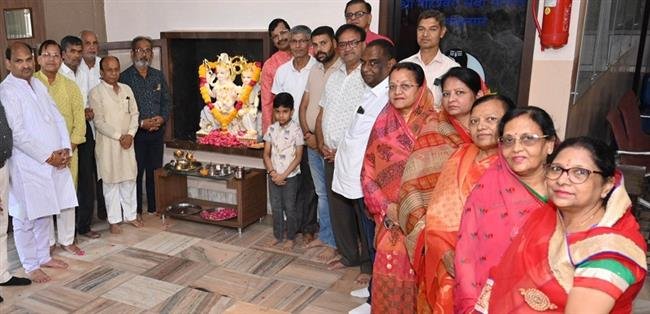 धार्मिक और सामाजिक कार्यों के साथ चार दिवसीय श्री महेश नवमी महोत्सव का समापन