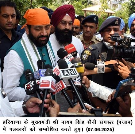 झूठ की बुनियाद पर बनी पंजाब सरकार का अब नहीं कोई जनाधार : नायब सिंह सैनी