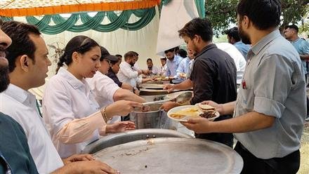JUPITICE JUSTICE TECHNOLOGIES AND AEREN IT SOLUTIONS   ORGANIZE LANGAR WITH THE THEME: “SERVING LOVE AND HUMANITY ”