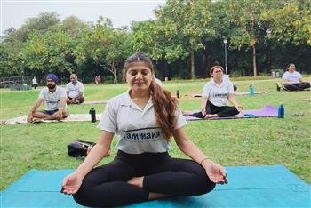 YOGA UTSAV BY NGO TAMMANA MARKS INTERNATIONAL DAY OF YOGA