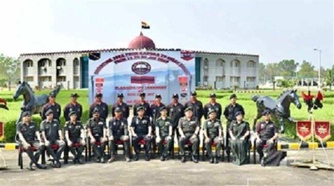 VAJRA CORPS TROOPS EMBARK ON 150 KM UNTRODDEN TREK IN MIGHTY & MISTY DHAULADHAR MOUNTAINS