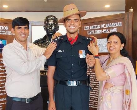 LT DINESH KADWASRA GETS PERMANENT COMMISSION IN INDIAN ARMY