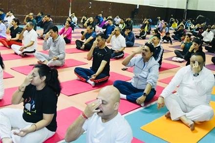 ARTRAC OBSERVES 11TH INTERNATIONAL DAY OF YOGA WITH FERVOUR