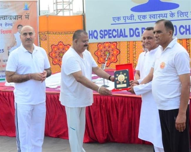 BSF (WESTERN COMMAND) CELEBRATED 11TH INTERNATIONAL YOGA DAY