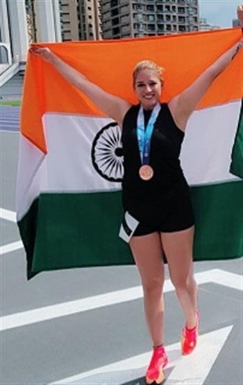 ताईवान के ताइपे शहर में आयोजित वर्ल्ड मास्टर गेम्स, प्रतियोगिता मे विजेता बन लौटी पंचकूला की एथलीट जसलीन