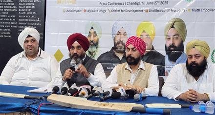 GALI MOHALLA CRICKET LEAGUE (GMCL) LAUNCHES POWERFUL MISSION TO WIPE OUT DRUGS FROM PUNJAB THROUGH CRICKET