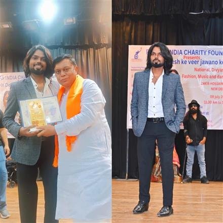 रमेश बंसल ने फैशन शो में दिखाया अपना जलवा