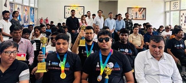 एआईसीएफबी नॉर्थ जोन शतरंज चैम्पियनशिप 2025 : सबसे पसंदीदा और टॉप सीड सोमेंद्र अपनी रैंकिंग के अनुरूप चैंपियन बने