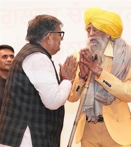 GOVERNOR DEEPLY SADDENED BY THE PASSING OF SARDAR FAUJA SINGH