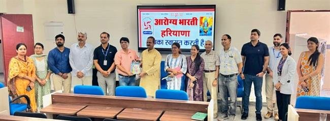 NIA PANCHKULA & AROGYA BHARTI HOST SESSION ON HEALTHY LIFESTYLE AND HEALTH CHALLENGES