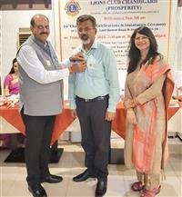 LION LALIT BAJAJ APPOINTED PRESIDENT OF LIONS CLUB CHANDIGARH (PROSPERITY)