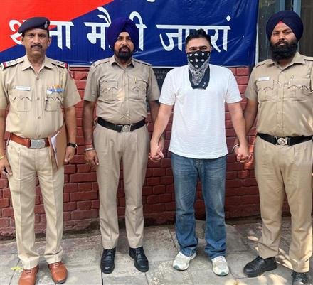 CHANDIGARH POLICE ARRESTED  AFGHAN NATIONAL ILLEGALLY STAYING WITHOUT VISA
