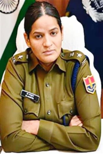 'LADY SINGHAM' APPOINTED AS SP SRIGANGANAGAR