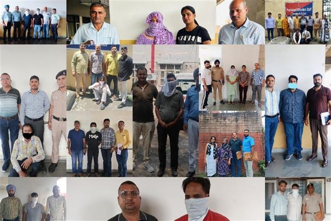 CHANDIGARH POLICE NABS 14 PROCLAIMED OFFENDERS AMONG 8 ACCUSED IN 138 NI ACT CASE