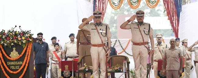 CHANDIGARH NEW DGP GIVEN WARM WELCOME