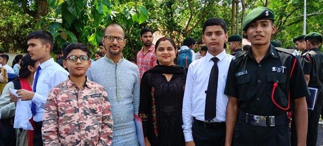 चैतन्य झा का आरआईएमसी में चयन: चंडीगढ़ का बढ़ाया मान