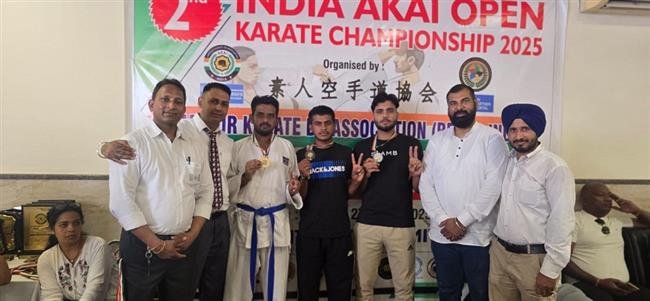 THE 2ND INDIA AKAI OPEN KARATE CHAMPIONSHIP HELD IN KAPURTHALA