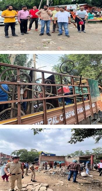 SURPRISE INSPECTION CONDUCTED AT SECTOR-26 MANDI BY SENIOR OFFICERS