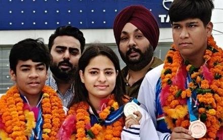 FEROZEPUR SKATERS SHINE AT ASIAN CHAMPIONSHIP; DISTRICT ROLLER SKATING ASSOCIATION ACCORDED GRAND WELCOME