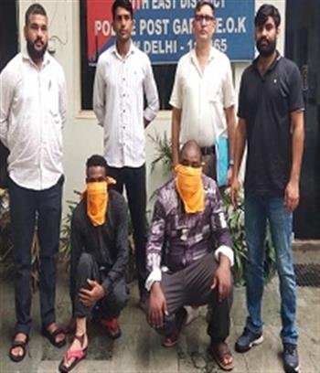 ANTI NARCOTICS SQUAD BUSTED DRUG SYNDICATE, NABS TWO FOREIGNERS  WITH  MDMA & COCAINE WORTH RS. 10 LAC