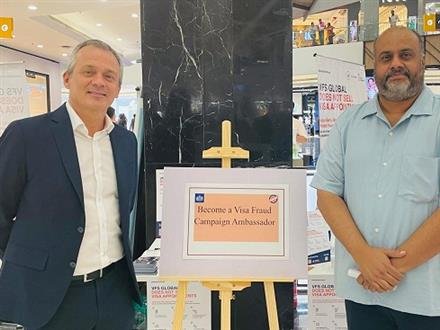 UK CAMPAIGN RAISING AWARENESS OF VISA FRAUD