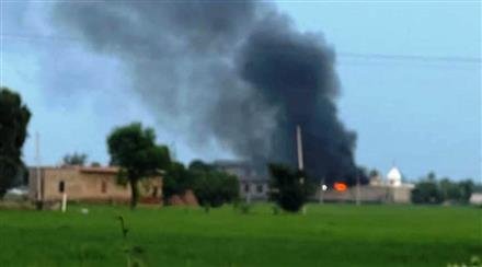 धनौला के प्राचीन श्री हनुमान मंदिर की रसोई घर में आग, 16 लोग झुलसे, 4 की हालत गंभीर