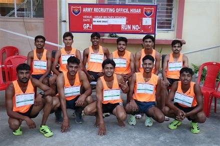 INDIAN ARMY RECRUITMENT RALLY IN HISAR CONTINUES WITH HIGH ENTHUSIASM, 4257 CANDIDATES FROM VARIOUS CATEGORIES TO PARTICIPATE