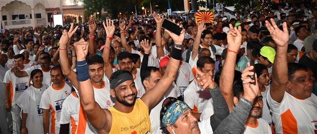 2700 PARTICIPATE IN HALF MARATHON ORGANISED BY BRAHMA KUMARIS