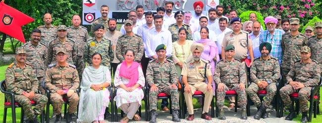 THREE-DAY WORKSHOP ORGANISED TO STRENGTHEN COORDINATION BETWEEN ARMY, BSF AND CIVIL ADMINISTRATION