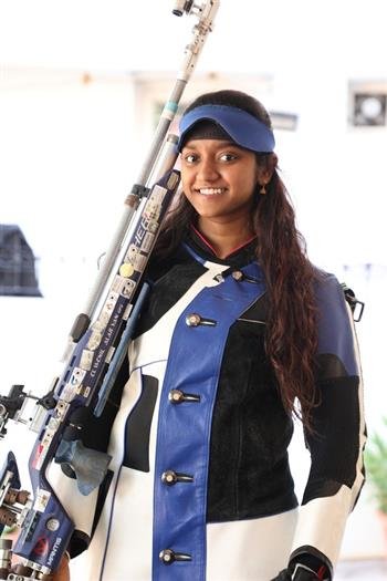 ELA WINS WOMEN’S AIR RIFLE GOLD, HER SECOND IN ASIAN CHAMPIONSHIPS