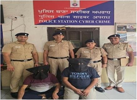 CHANDIGARH CYBER POLICE ARRESTED 2 MORE ACCUSED FROM RAJASTHAN  DUPING 2.50 CRORES IN DIGITAL ARREST
