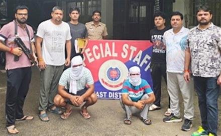 DELHI POLICE NABS THREE PUNJAB YOUTHS  FOR EXTORTING MONEY FROM JEWELLER IN THE NAME OF LAWRENCE BISHNOI