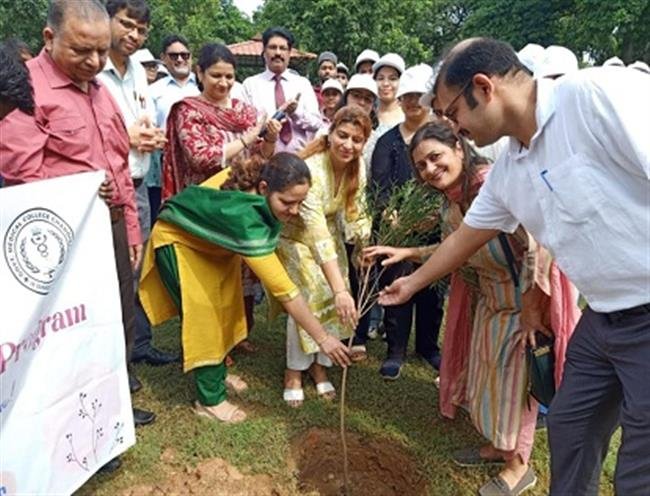 YOUTH FOR A GREENER TOMORROW-TREE PLANTATION INITIATIVE UNDER VIKSIT BHARAT- YUVA CONNECT PROGRAM