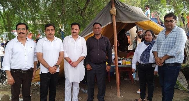 TEAM FROM AMBALA ARRIVES TO HELP FLOOD VICTIMS