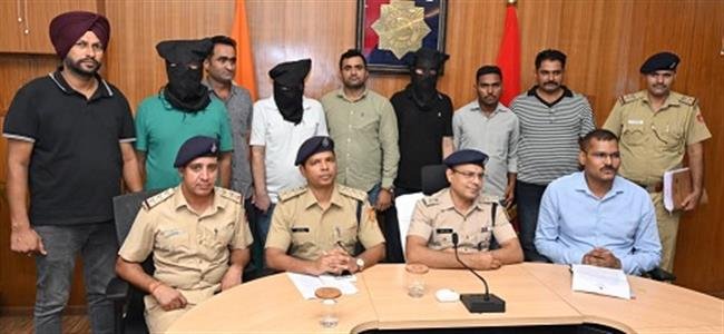 CHANDIGARH POLICE BUSTED FOREIGN BACKED INTER-STATE NARCO SYNDICATE, 3 HELD ALONGWITH ONE NARCO GANGSTER INVOLVED IN  8 CASES