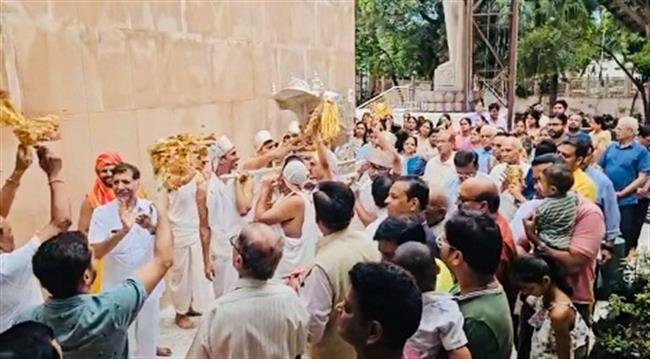 दशलक्षण विधान पूर्ण श्रद्धा एवं भक्ति भाव से संपन्न